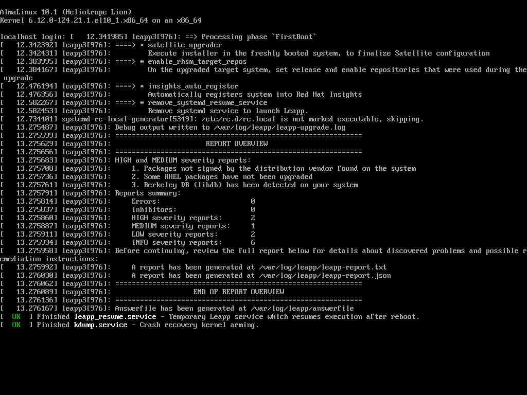 首次启动前的升级